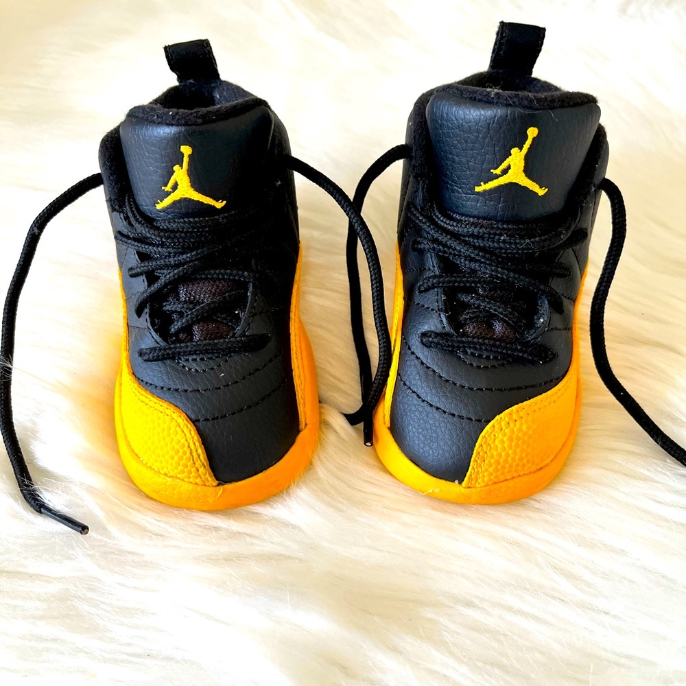 Nike Air Jordan 12 Retro University Gold 850000-070 TD Toddler Size 6C